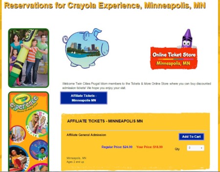 Expired Crayola Experience Coupon & Deals Crayola Experience Discount Admission Tickets. Looking for a fun family attraction to visit? Discover the magic of color at Crayola’s premier and one-of-a-kind family attraction Crayola Experience!Twenty-five hands-on attractions throughout four colorful floors await families in Easton, Pa. — the birthplace of Crayola crayons.
