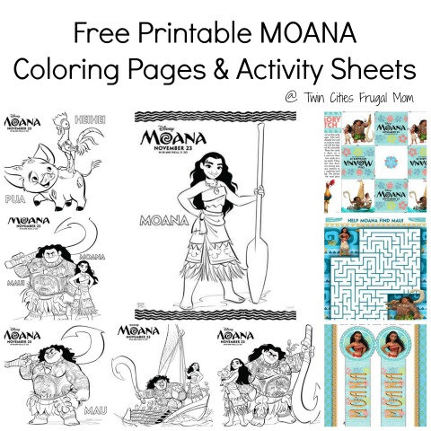 free printable moana coloring pages activity sheets twin cities frugal mom