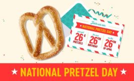 Celebrate Pretzelmaker’s® 26th Birthday with 26¢ Pretzels on National Pretzel Day – April 26