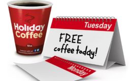 Free Coffee on Tuesdays at Holiday Stationstores through October 10th (No Purchase Required!)