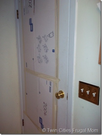 Our door - Before