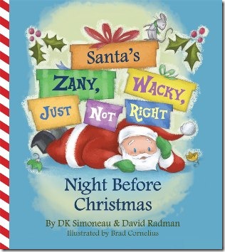 Santas wacky christmas cover-outlined.indd