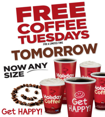 holidayfreecoffeetuesdays