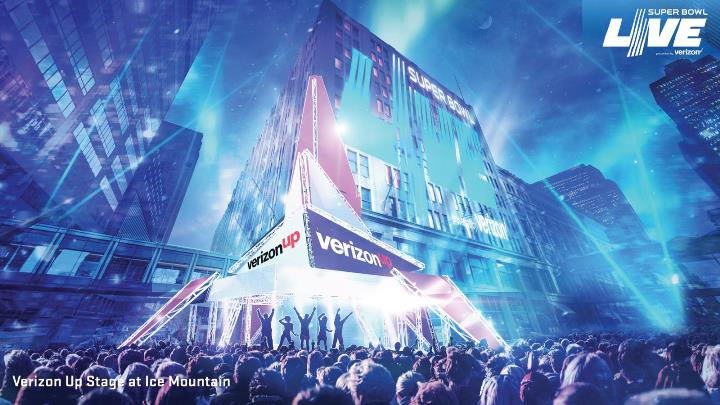 Super Bowl Live Stage