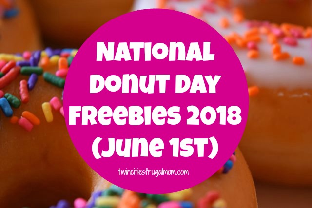 national donut day freebies 2018