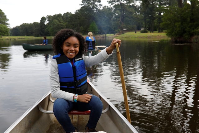 Girl scouting
