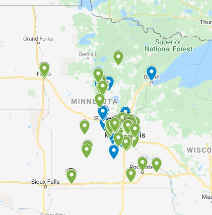Hunger Solutions map