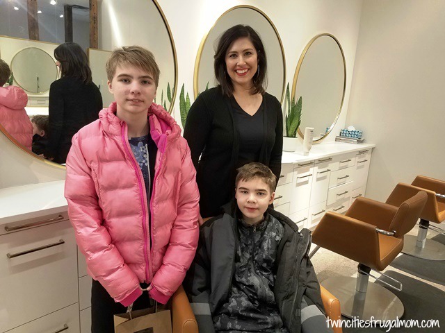 Sensory hair cut