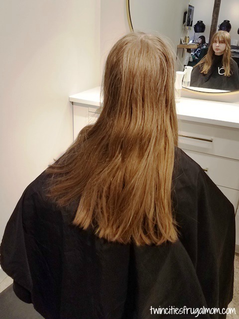 Sensory hair cut