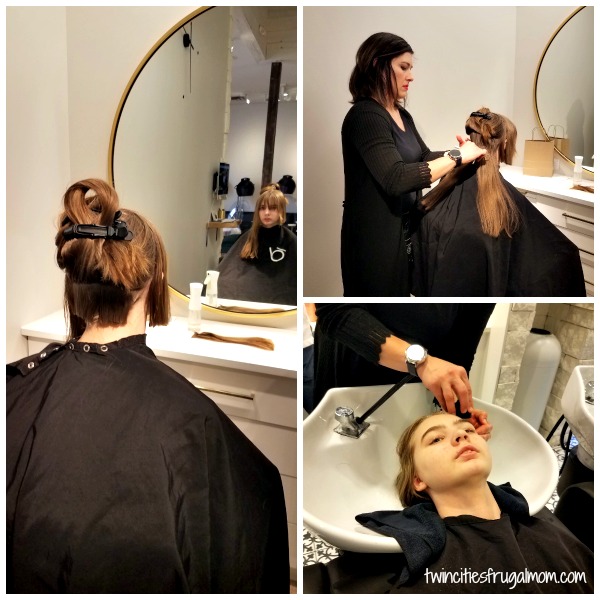 Sensory hair cut