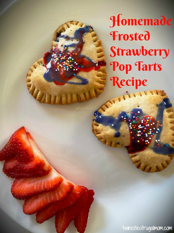 Homemade Frosted Strawberry Pop Tarts-image