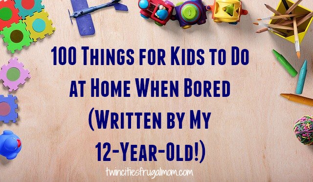 100 Things for Kids to Do