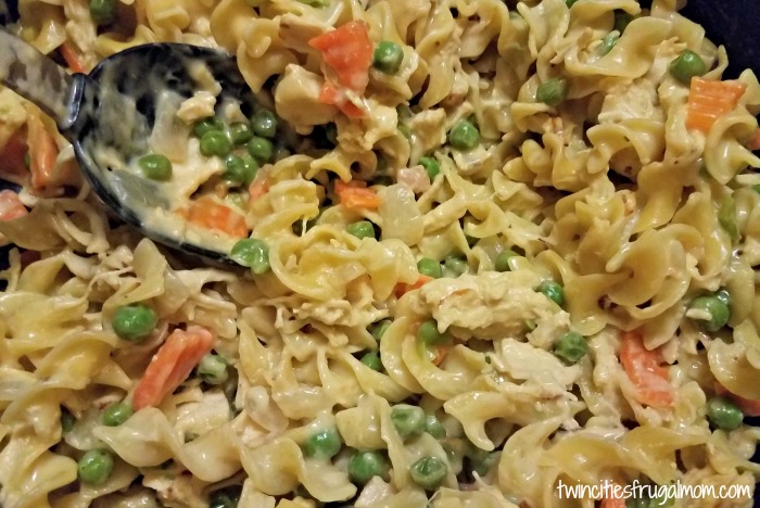Easy Creamy Chicken & Noodles Recipe