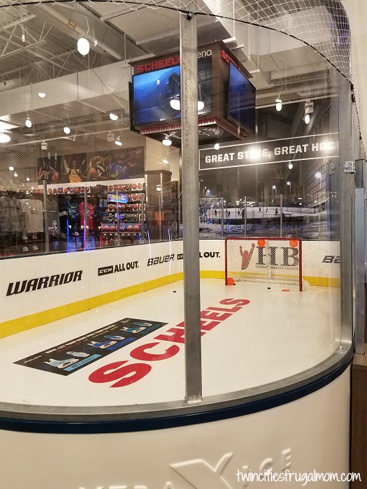 Scheels hockey rink