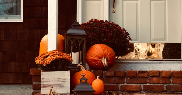 Halloween scene