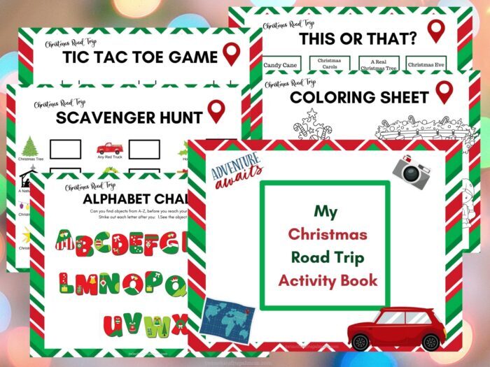 TCFM Christmas Road Trip Activity Set