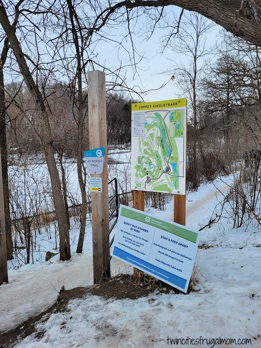 Frozen Caveman path
