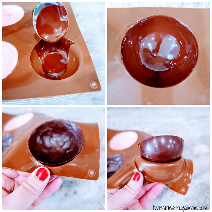 Valentine Melted Chocolate