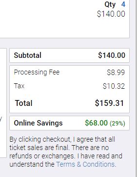 Valleyfair tickets