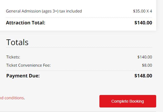 Valleyfair aRes booking