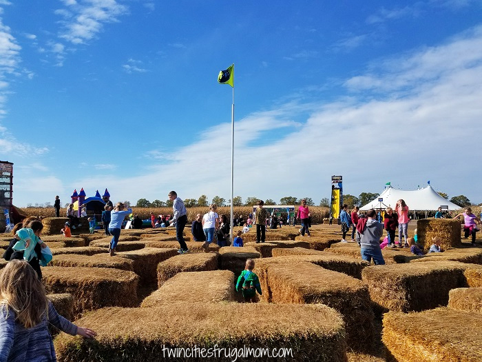Twin Cities Harvest Festival Strawbale Maze
