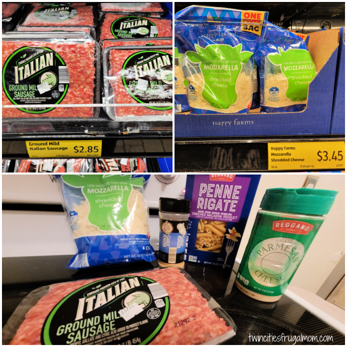 aldi pasta ingredients together