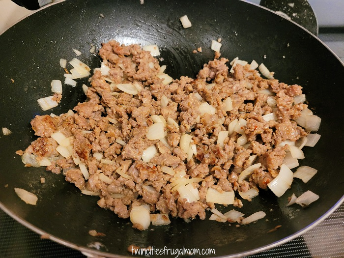 cheesy pasta sausage