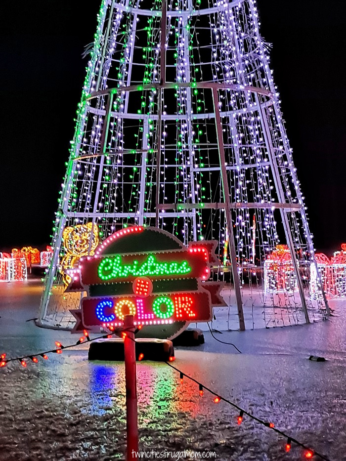 Christmas in Color DriveThru Light Show at Valleyfair Exclusive