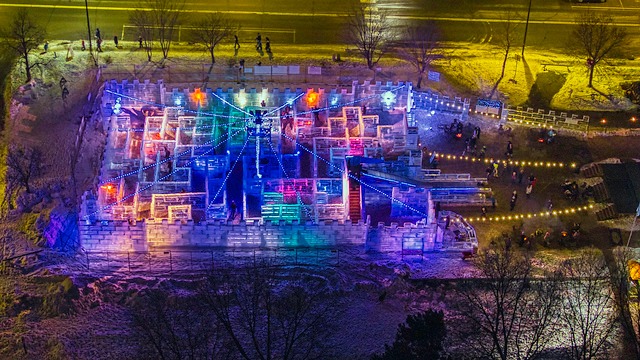 stillwater ice palace maze