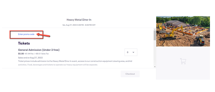 heavy metal dine in code