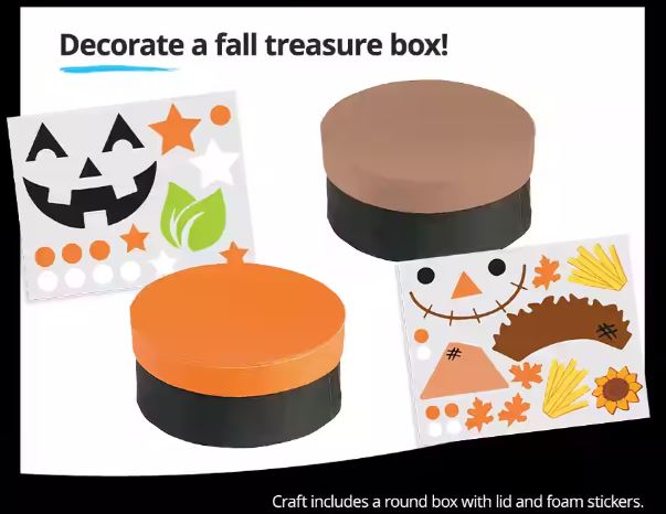 jcpenney fall treasure box