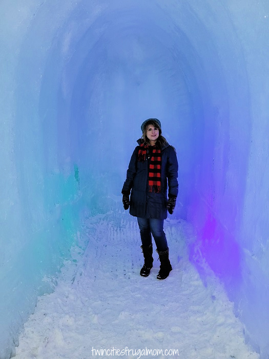 ice castles tunnel 2022