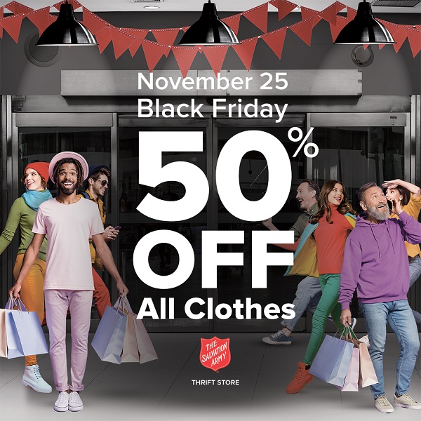 salvation army black friday